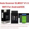 OBD2 WIFI ELM327 V1.5 Scanner - Wireless Diagnostic Tool for iPhone/iOS & Android, Compatible with OBDII/OBD2 Vehicles