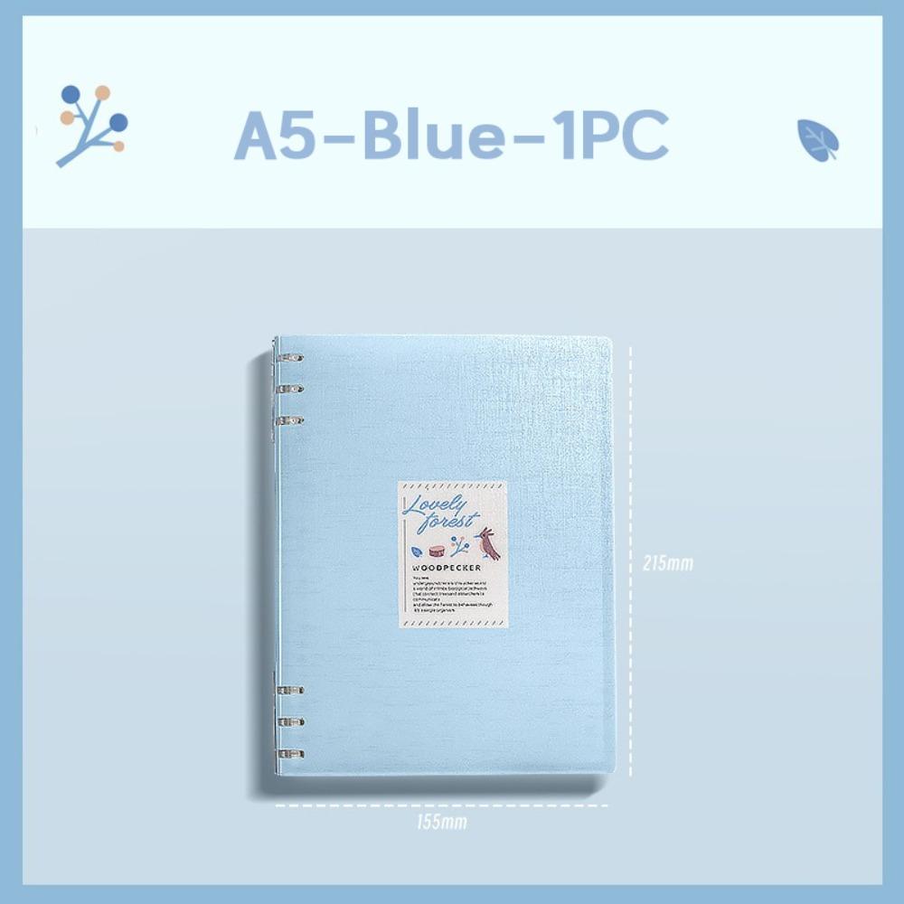 Detachable Binder Ring Writing Notepad A5/B5 Hand Account Book High Quality Diary Book Gift