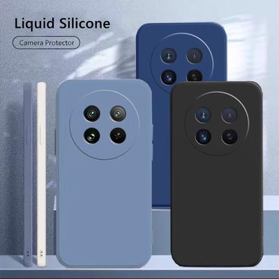Жидкий силиконовый чехол для Realme 13 Pro Plus, чехол Realme 13 Pro+, мягкий защитный чехол для камеры из ТПУ для Realme 13 Pro Plus