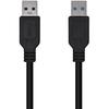 AISENS A105-0447 Câble USB 3.0, Type A/M-A/M, Noir, 2,0 M