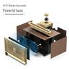 Huanda V6 Vintage Wooden Bluetooth Speaker