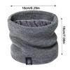 Fashion Women Knitted Scarf Solid Cashmer Like Winter Snood Scarves Lady Warm Wool Fur Thick Unisex Men Neck Scarfs Ring
