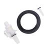 5PCS RV Toilet Water Valve Kit Leak Resistant 13168 for Thetford Aqua Magic V High Low Model