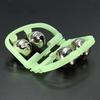 2Pcs Fishing Alarm Portable Twin Bells Plastic Alloy Outdoor Night Fishing Bell Rings for Workshops