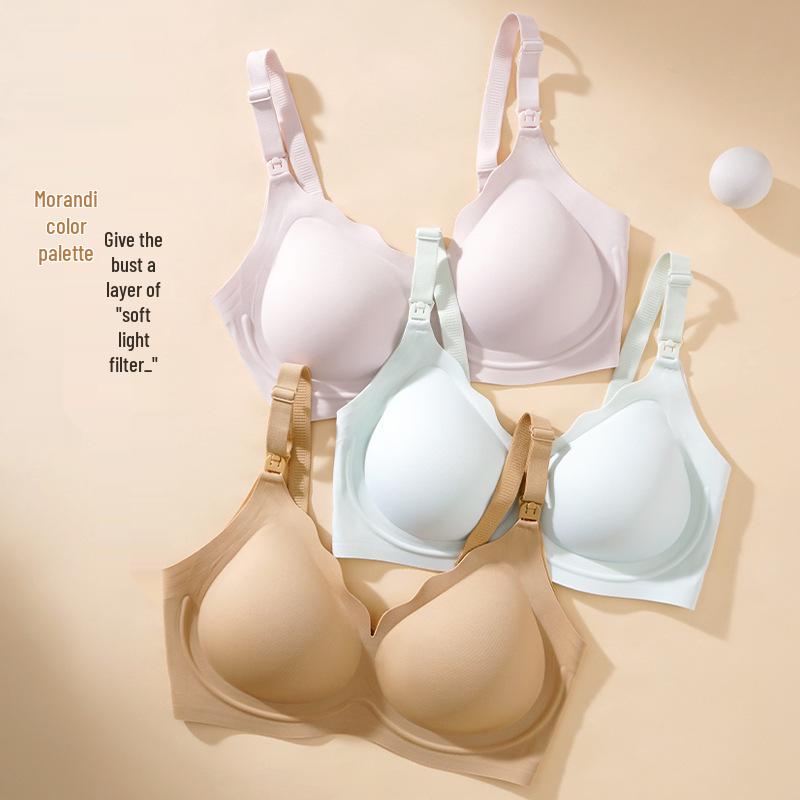 Бесшовный бюстгальтер для беременных и кормящих: Без проводов, полная поддержка во время беременности и после родов (86089)