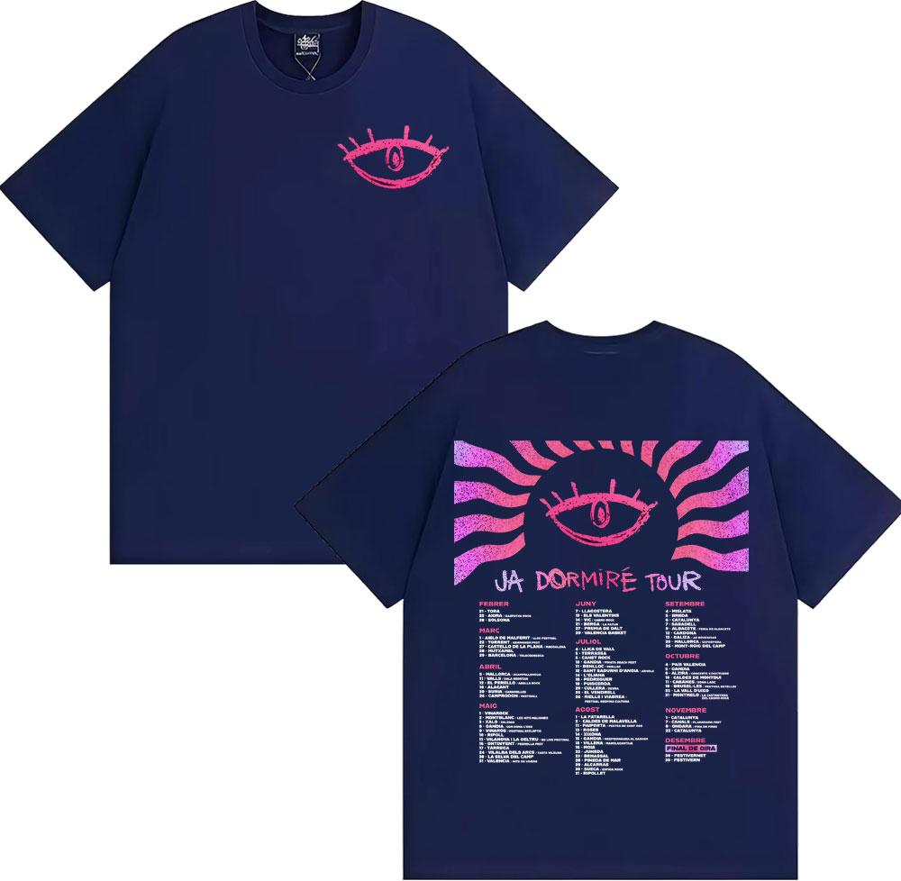 The Smoke and Sleep Tour 2026 New Album Tshirt for Men Women Retro Gothic High Street Casual Tshirt Round Neck Cotton Tshirt