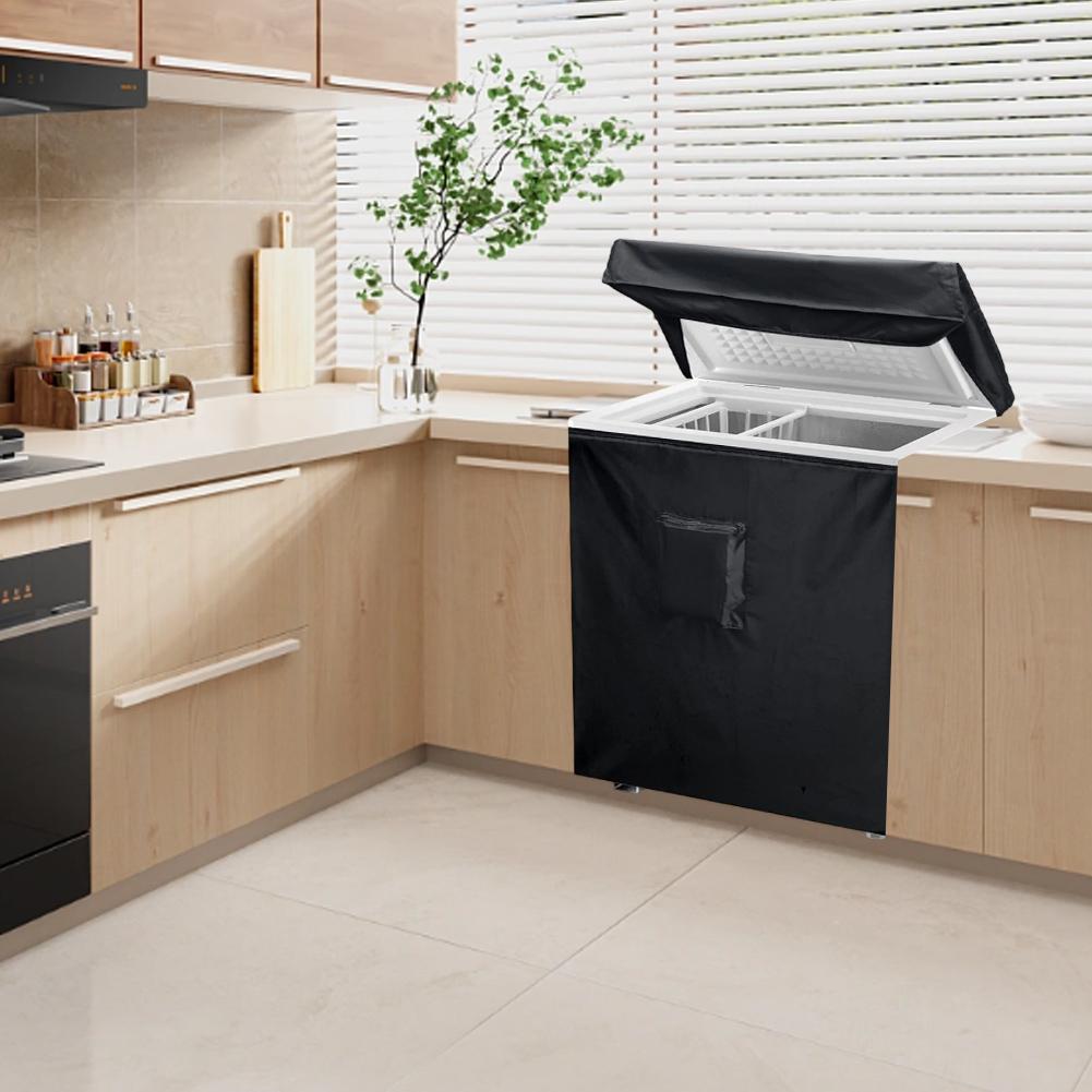 Для крышки морозильной камеры объемом 3,5 кубических фута с молнией Водонепроницаемые чехлы для холодильника 64*58*87см, 71*58*87см и 101*64*89см