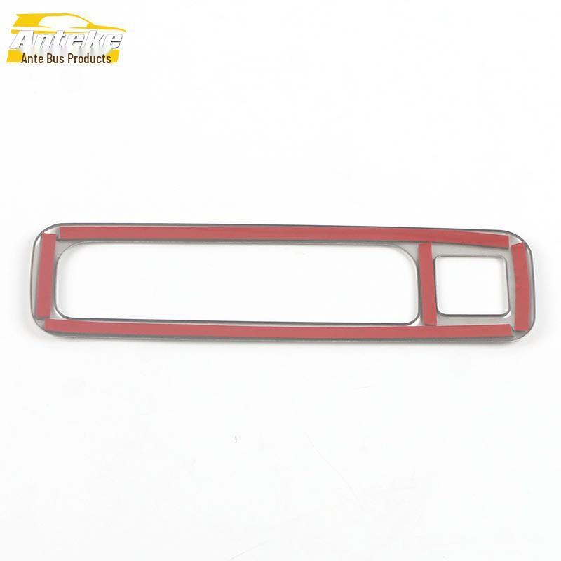 Highlander Decorative Trunk Handle Frame & Stainless Steel Tailgate Buckle - Fits 22 Models