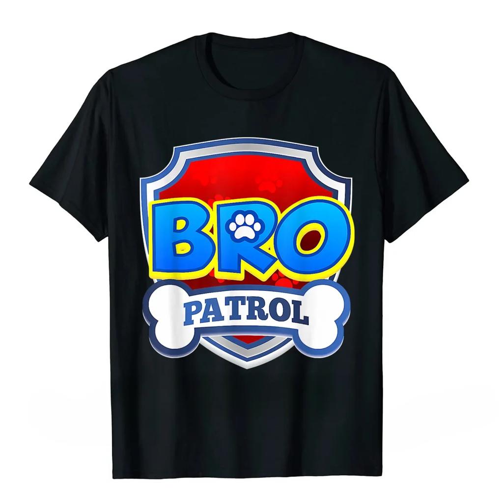 Dog Patrol Shirt Women's Clothing Funny Gift Birthday Party Family Clothing T-Shirt Birthday Gift Top Tee Shirt Women Clothing