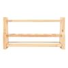 Wooden Test Tube Rack Storage 6 Round Hole Multifunctional Test Tube Stand Holder for Home Laborator
