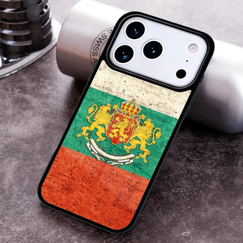 Болгария Паспорт Флаг Карта Чехол для Телефона Для iPhone 17 16 15 14 13 12 11 Pro Max Plus 17Air Мягкий Силиконовый Чехол