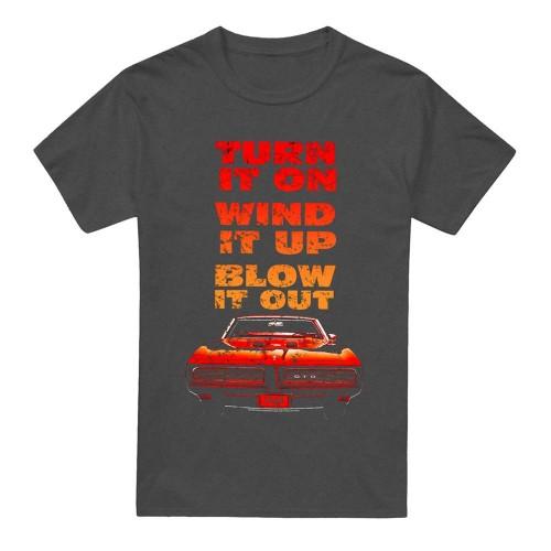 Pontiac Unisex Adult GTO Flames T-Shirt
