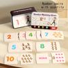 Pattern Matching Game Set - Early Puzzle Toy For Shape Recognition And Brain Development 3 Matching Set Options With Iron Box