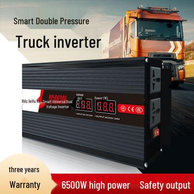 Высокомощный инвертор с чистой синусоидой и интеллектуальным управлением: 12В/24В/48В/60В на 220В для использования в автомобиле и дома