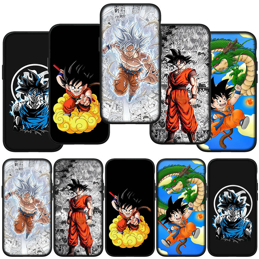 Phone Case for iPhone 17 15 16 Plus Xiaomi Poco X7 X6 F8 F7 C85 C75 C71 Redmi Note 14 12 11 13 Pro Max A4 14C 13C Dragon Son Gokus Ball Silicone Cover