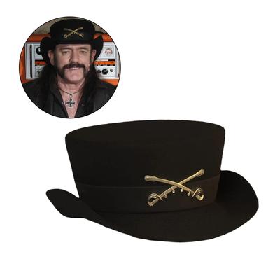 Винтажная шляпа федора Викторианской эпохи, шляпа волшебника в западном стиле с короткими полями, универсальная шляпа трилби, цилиндр для ужина, повседневной носки на открытом воздухе