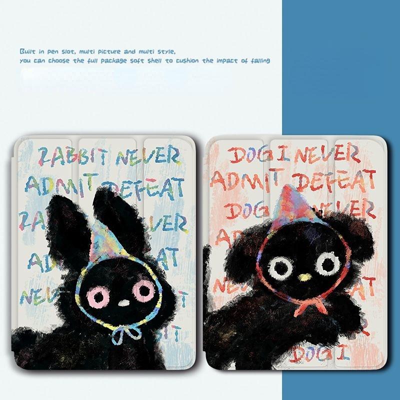 Милый чехол с рисунком для Air5/4 Air1/2/3 iPad Pro 11/10,5/9,7 дюймов для iPad 2017/2018/2019 поколения для iPad Mini 4/5, чехол из ТПУ с автоматическим пробуждением для сна