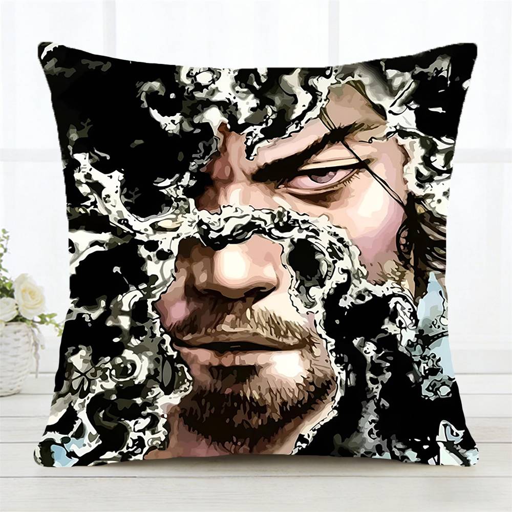 VVagabond Pillow Case Fashion Square Pillowcase Bedroom Sofa Room Ins Decoration Leisure