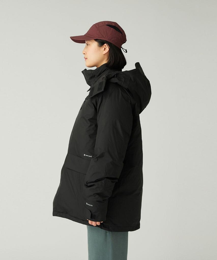 Snow Peak Weatherproof Down Jacket Outerwear Jacket Down Padded BLACK L GORE-TEX JK-25AU006 Men's Women's