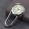 Lancardo Nurse Watch Pocket Watch Analog Luminous Carabiner Silver Men's Women's
