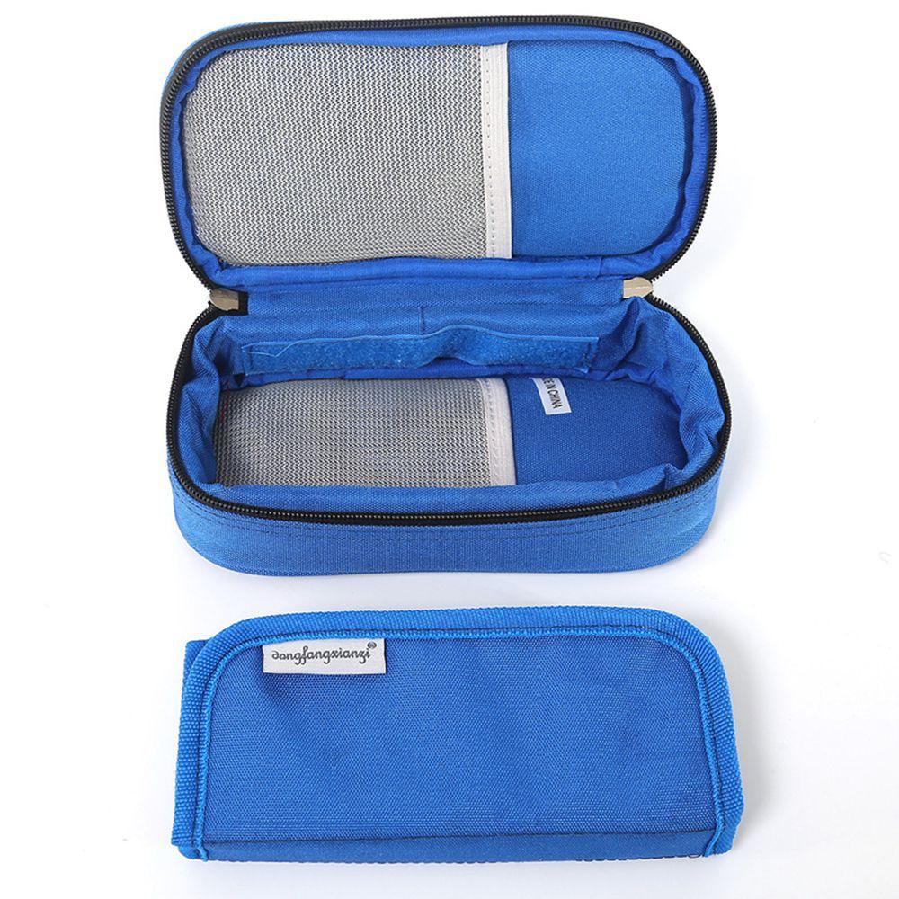 Oxford Diabetic Pocket Without Gel Medicla Cooler Insulin Cooling Bag Pill Protector Travel Case