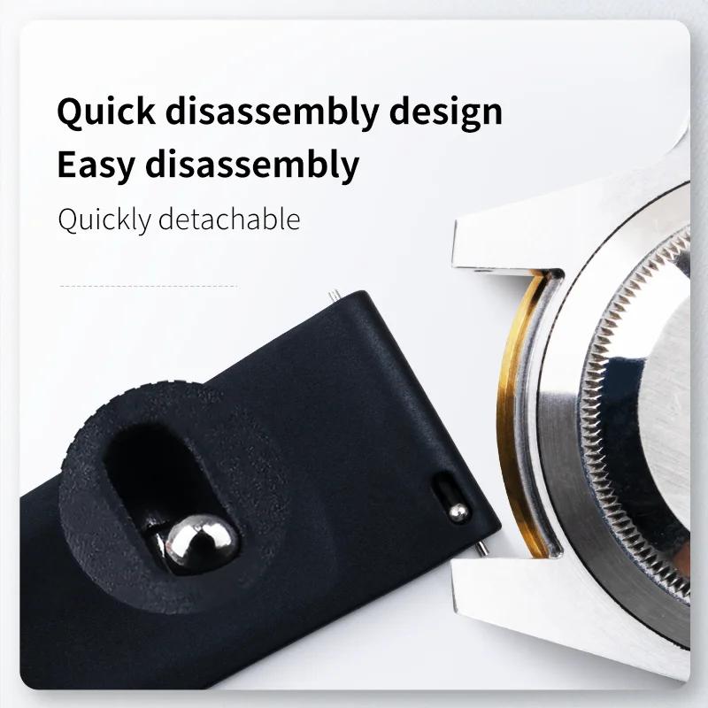 Роскошный ремешок для часов Мужской 18/19/20/21/22 мм Браслет по размеру Аксессуары Для Armani Omega Citizen Hamilton Casio Умные часы Ремешок