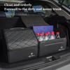 Car Trunk Organizer Box Foldable Storage Bag Stowing Tidying Tools For Alfa Romeo Giulia Stelvio Giulietta 156 159 147 Mito Tona def789