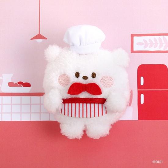 BT21 Брелок для ключей Minini Plush Cook ver.