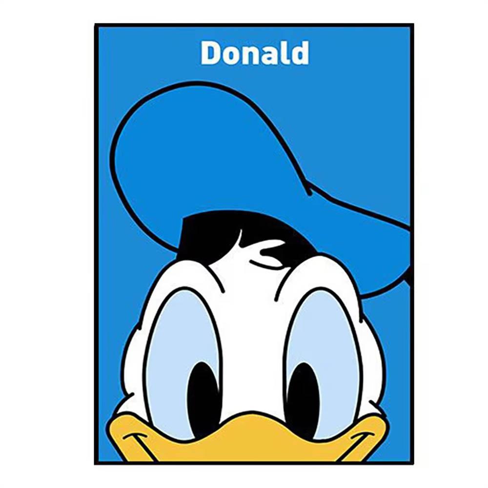 Disney Минималистичный стиль Дональд Дак Дейзи Микки 5D Алмазная Живопись Полная Алмазов Сделай Сам Ручная Алмазная Живопись Мультяшное Украшение Набор для Живописи