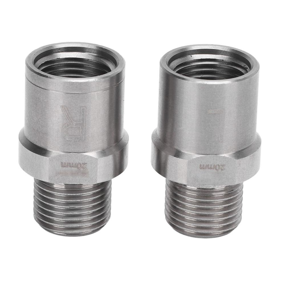 1 Pair Heavy Duty Extended Pedal Spacer Bike Pedal Extension Shaft for Bike Pedal Compatibility