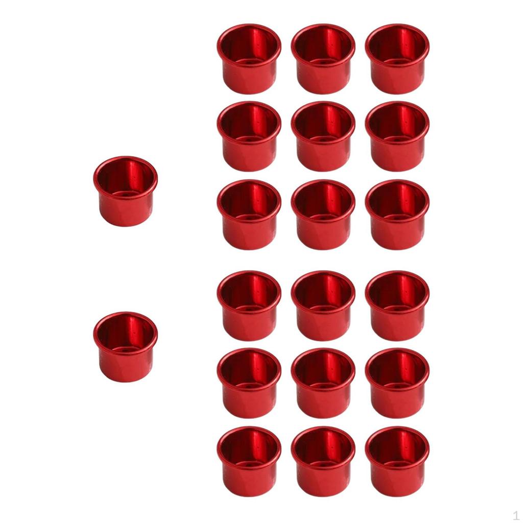 20 шт. Подсвечник металлический подсвечник настольный предотвращает капание воска держатель