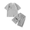 Summer Boy Sports Sets Kids Casual Costume Teenager Fashion Outfits Children T Shirts Shorts Short Sleeves Pants Suits