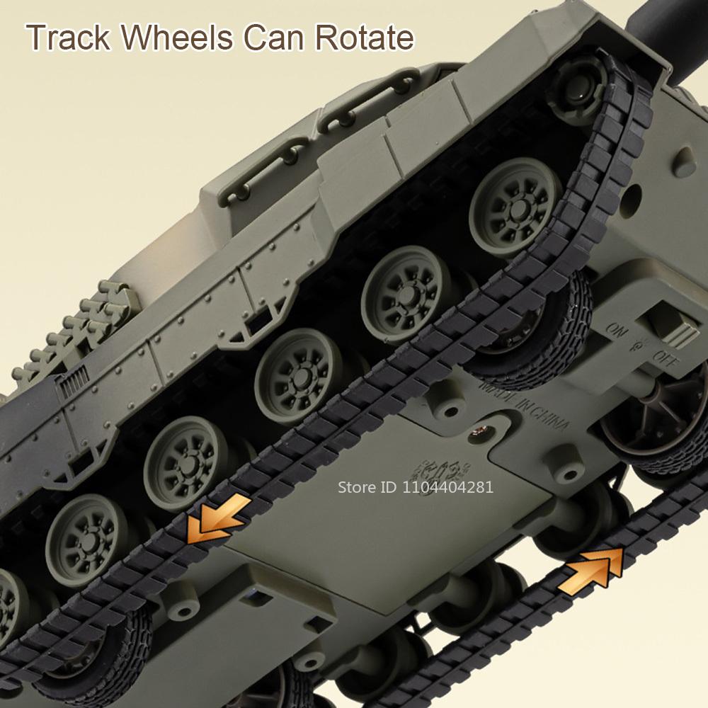 1:Модель основного боевого танка Leopard 2 1/36 Дрон Witness-136 Сплав Литой Автомобиль Игрушки Звук Свет Откатные Машинки Подарок на День рождения для мальчика