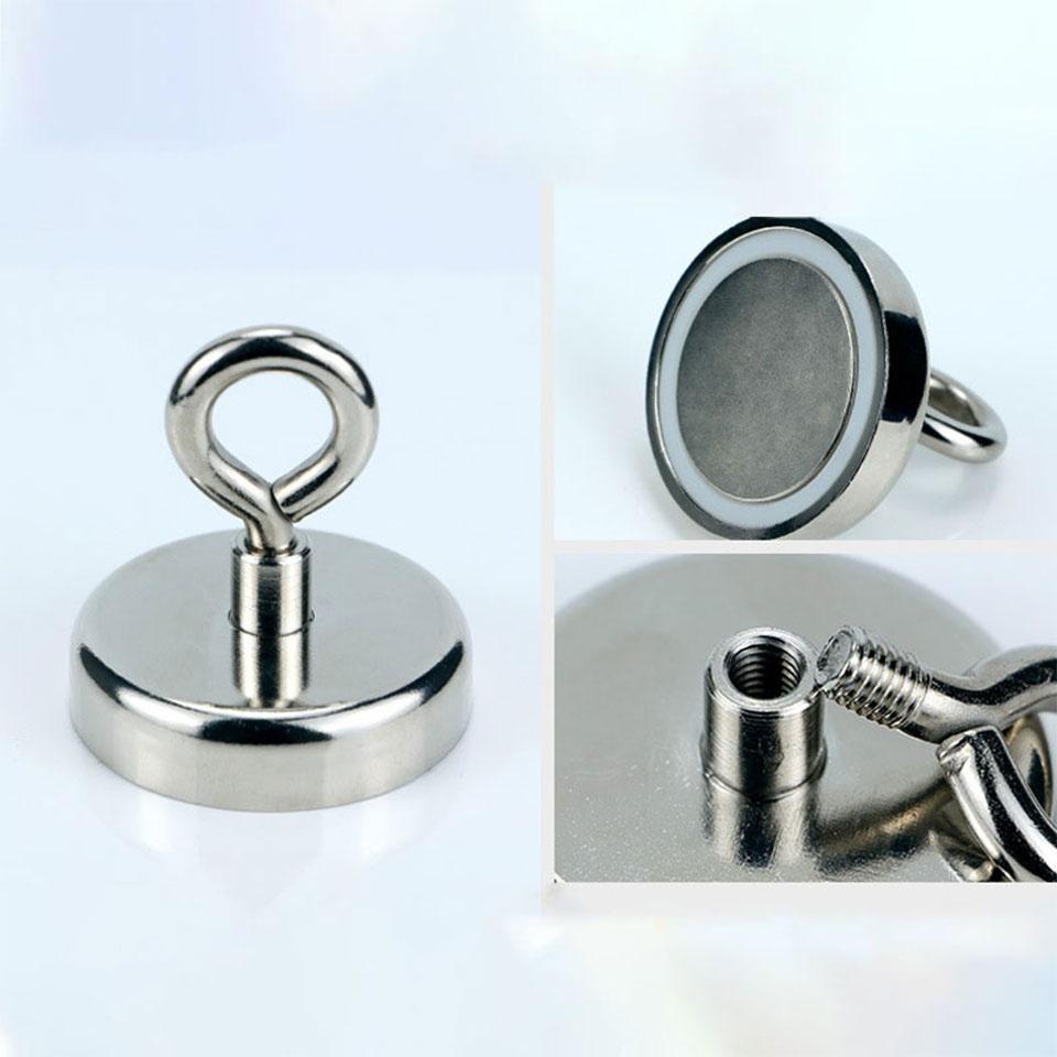 Мощные сильные неодимовые рыболовные магниты, супермощные спасательные поисковые магнитные крючки, морская рыбалка, редкоземельные магниты, спасательные кольца