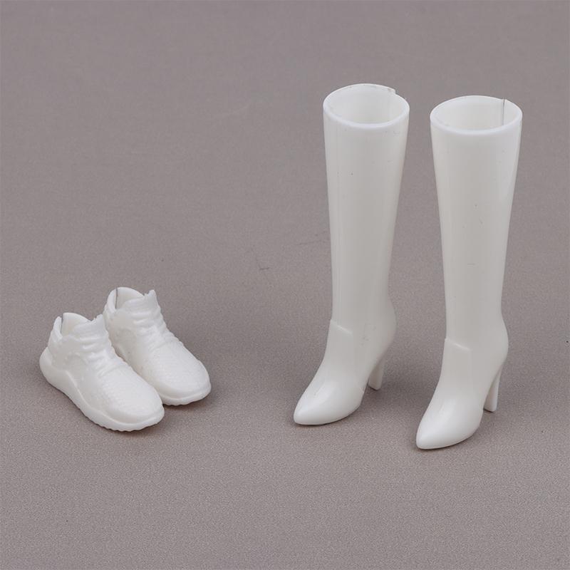 Pointed High Heels for Dolls 5 Pairs Toy Boots Princess Dress Up and Playhouse Fun