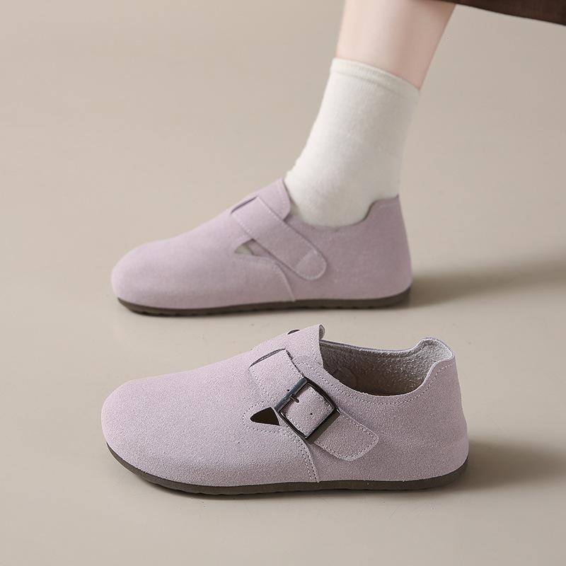 Туфли Boken матовые, плоские, одна педаль, мягкое дно, мягкая поверхность, удобные, уродливые, милые, японские ретро-туфли Boken, одиночные туфли ZY8583
