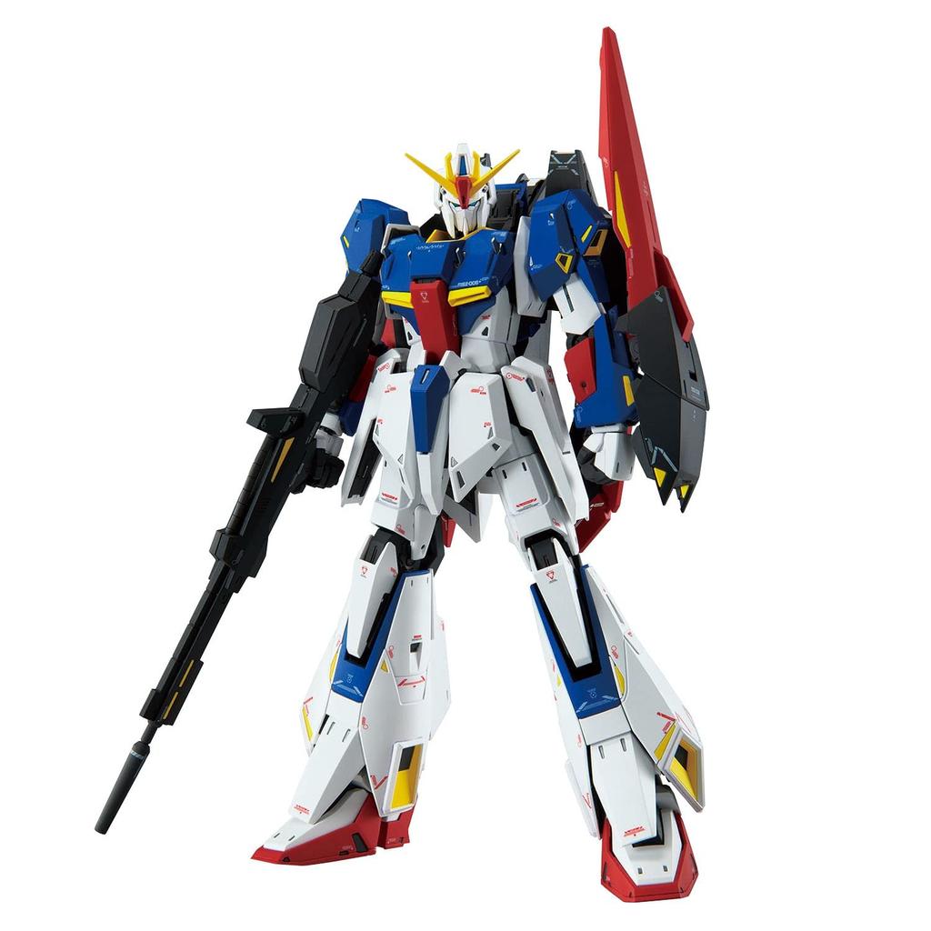 Пластиковая модель BANDAI SPIRITS MG Mobile Suit Z Gundam Zeta Gundam масштаба 1/100 с цветовой кодировкой