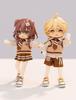 YMY Obitsu 11cm Doll Shirt Tie Waistcoat Half Skirt Uniform Set for BJD School Cosplay Costume Clothes + + + Girl's 1/12 Dolls, (Brown)