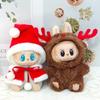 Mini Doll'S Clothes Outfit Accessories For Labubu Idol V1 V2 Christmas Cookie Man Sweater Hat New Year Clothes Gift