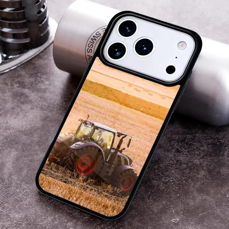 Чехол для телефона с изображением фермерского трактора для iPhone 17 16 15 Pro Max Air 14 13 12 11 Plus Ударопрочный чехол