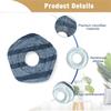 A65T-For EUFY X10 Pro Omni Cleaner Robot Vacuum Accessories Replacement Parts Kit With Mop Pads Vacuum Bags