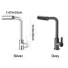 Multi-angle Rotating Waterfall Kitchen Faucet 360°Rotating Swing Arm Faucet  Kitchen