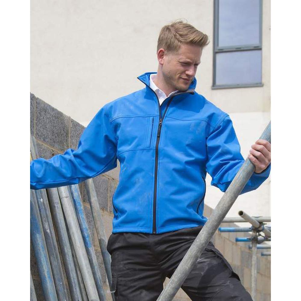 Result Mens Softshell Premium 3 Layer Performance Jacket (Waterproof, Windproof & Breathable)