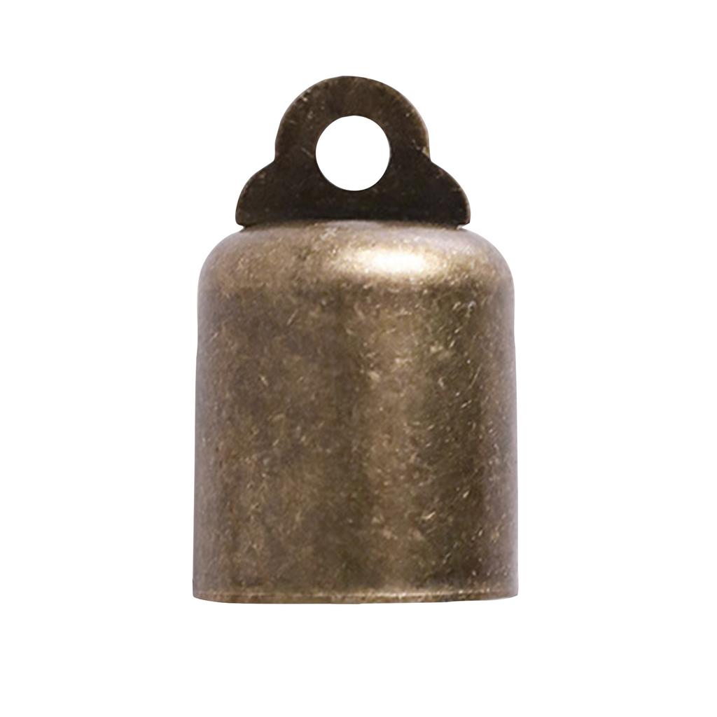 Винтажные колокольчики из пеньковой веревки подходят для украшения рождественской елки.