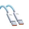 Сверхбыстрая зарядка 120 Вт, 10 А, двойной кабель Type-C для Apple 15/16 и Xiaomi