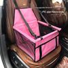 Pet Car Front Seat Cover: Semi-Enclosed, Anti-Dirt Cushion for Passenger Seat, Dog Ride Protector