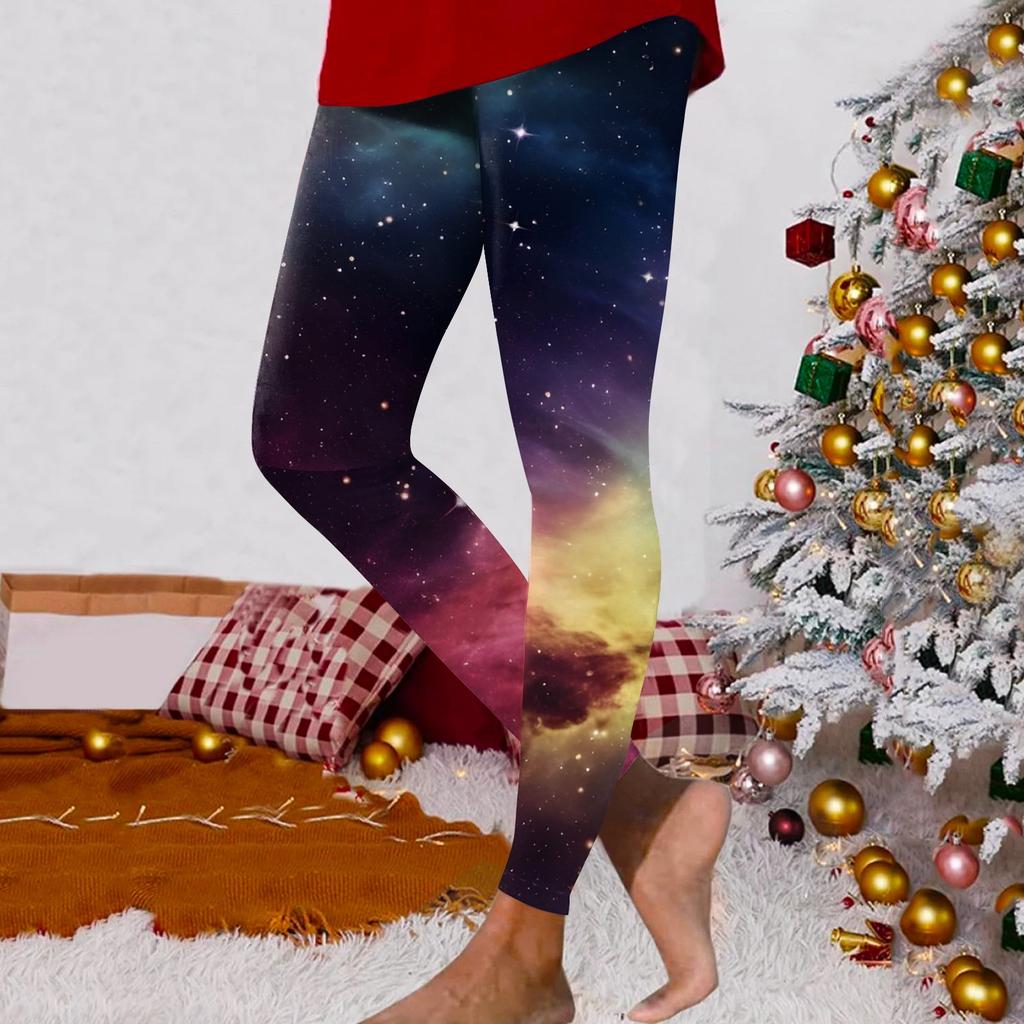 Женские модные уличные штаны Astral Printed Slim Fit Stretch Yoga Casual