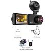 Dual-lens 4K WiFi GPS Car Driving Recorder Automatic Driving Recorder Time-lapse Video Built-in Supports 24-hour Parking Monitor