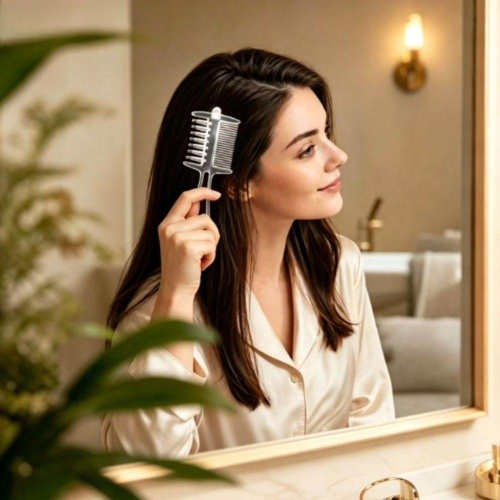 Multi-Function Massage Guide Liquid Comb Hair Care Hairdressing Combs Head Applicator Household
