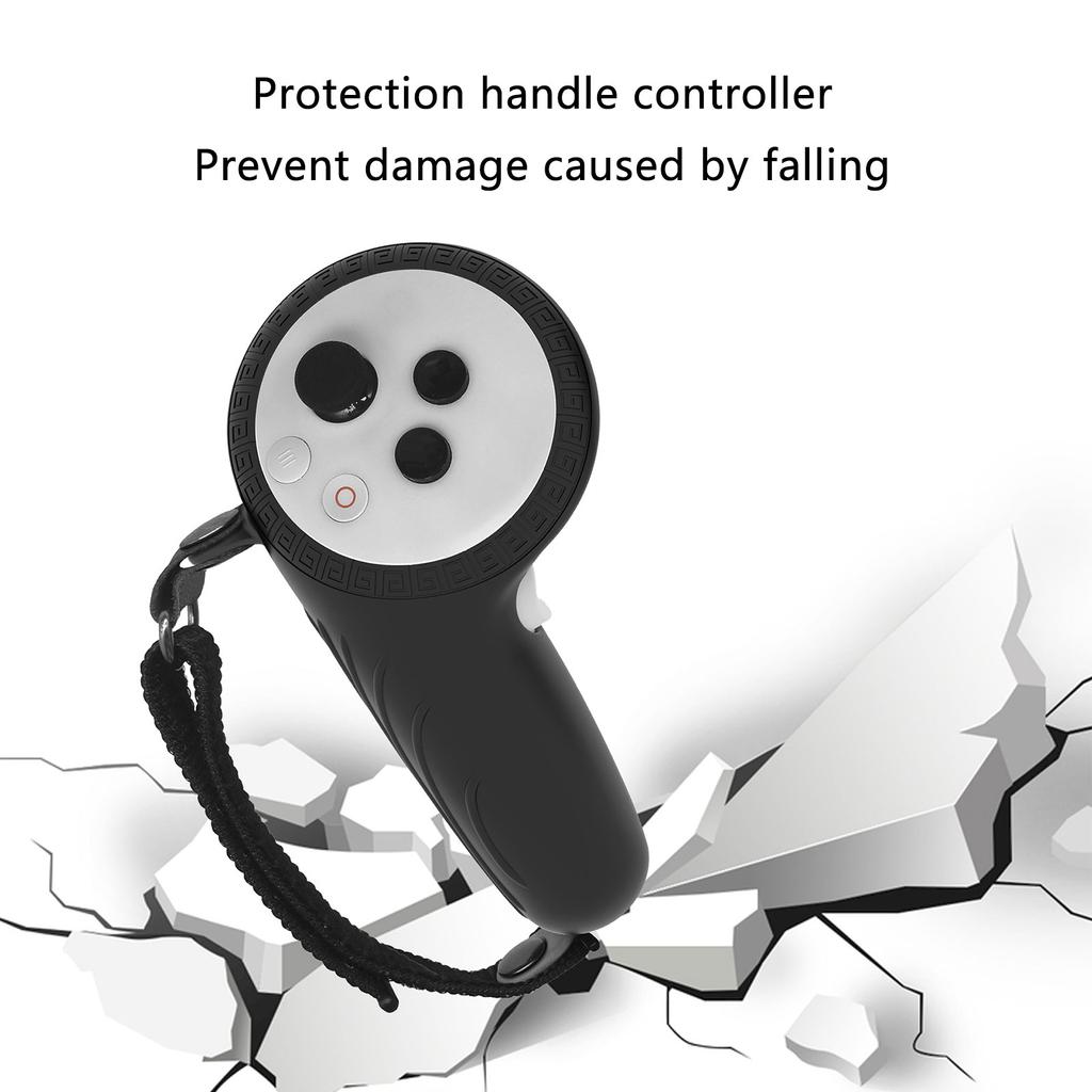 Силиконовый чехол для контроллера виртуальной реальности и защитная пленка для объектива для PICO 4 Ultra Anti Slip Comfort
